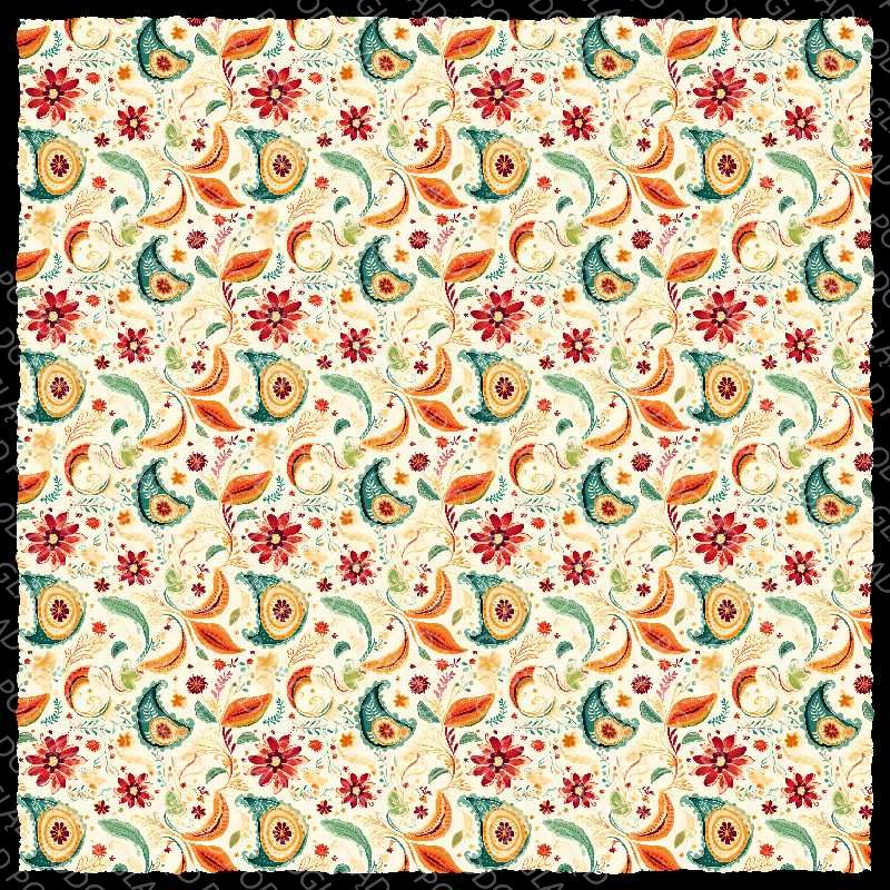 Watercolor Paisley